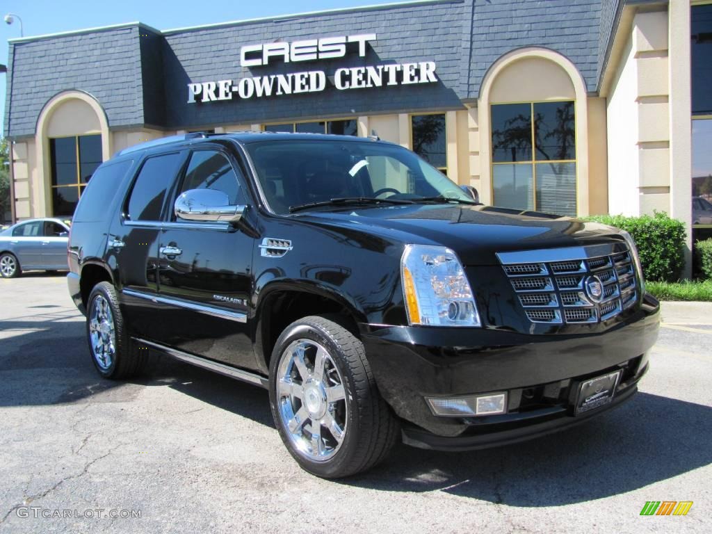 2007 Escalade  - Black Raven / Ebony/Ebony photo #1