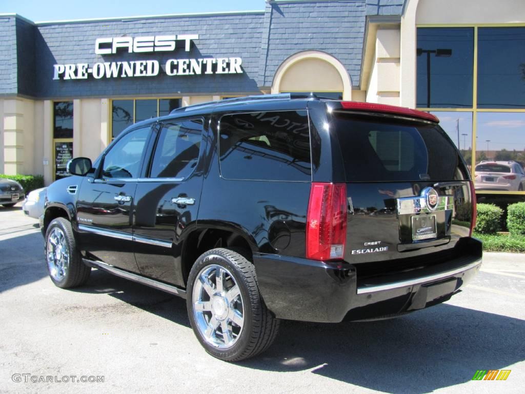 2007 Escalade  - Black Raven / Ebony/Ebony photo #5