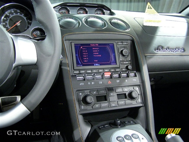 2008 Gallardo Spyder E-Gear - Pearl Orange / Black photo #9