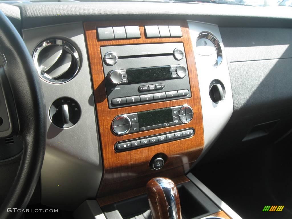 2009 Expedition Eddie Bauer 4x4 - Sangria Red Metallic / Charcoal Black Leather/Camel photo #10