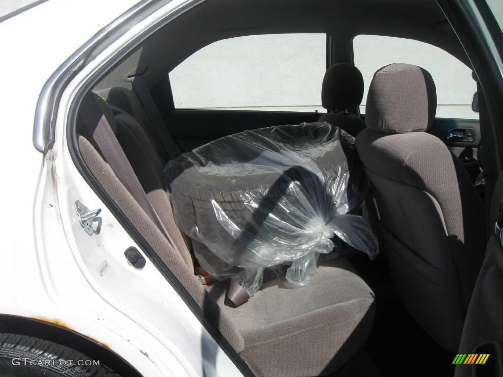 1996 Accord LX Sedan - Frost White / Beige photo #4