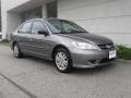 2004 Magnesium Metallic Honda Civic LX Sedan  photo #1