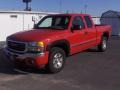 2007 Fire Red GMC Sierra 1500 Classic SLT Extended Cab 4x4  photo #1