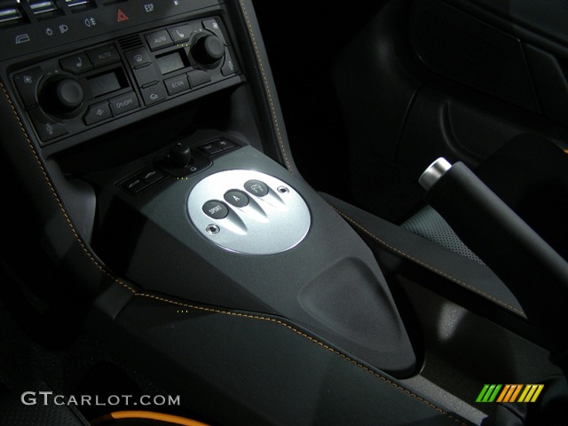 2008 Gallardo Spyder E-Gear - Pearl Orange / Black photo #10