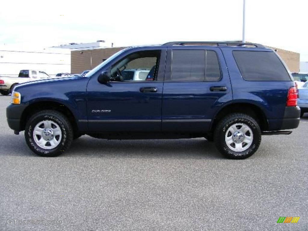 2004 Explorer XLS - Dark Blue Pearl Metallic / Graphite photo #2