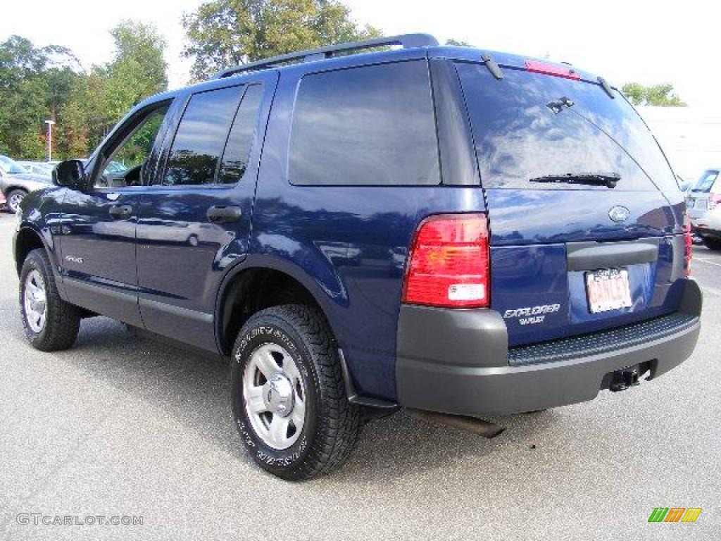 2004 Explorer XLS - Dark Blue Pearl Metallic / Graphite photo #3