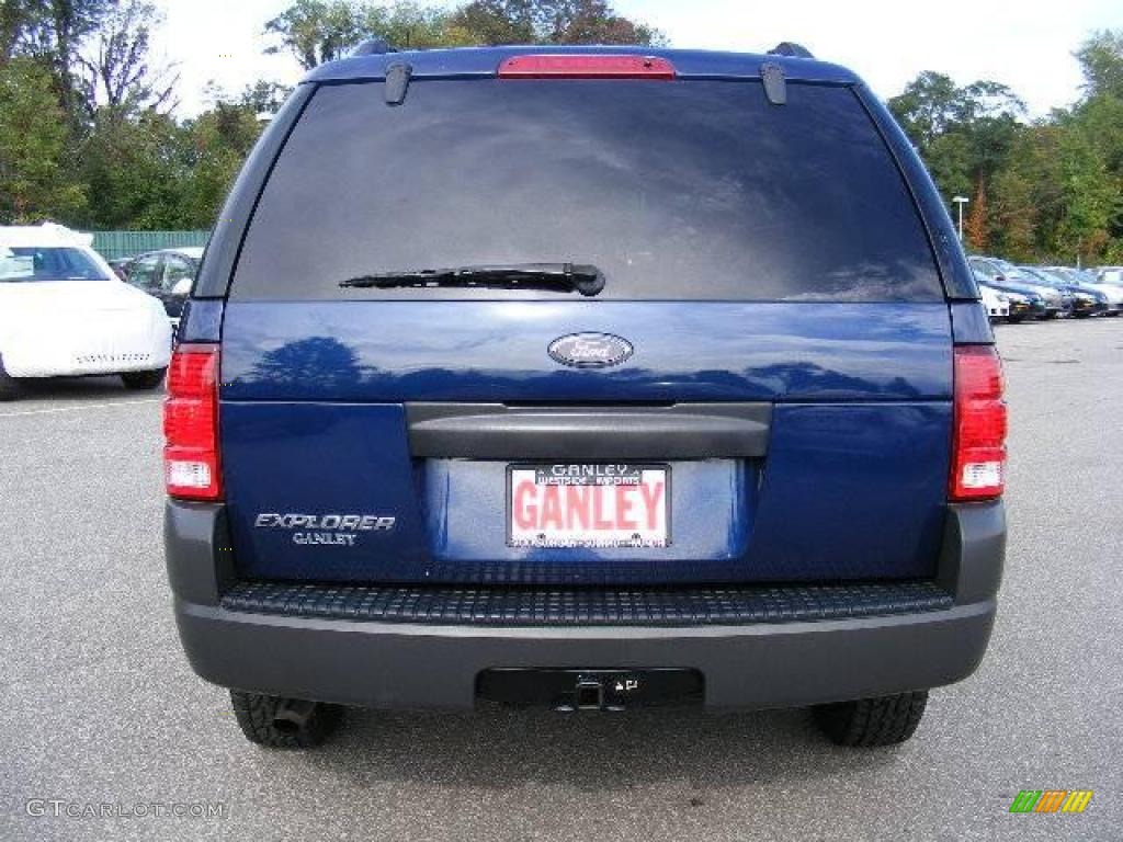 2004 Explorer XLS - Dark Blue Pearl Metallic / Graphite photo #4