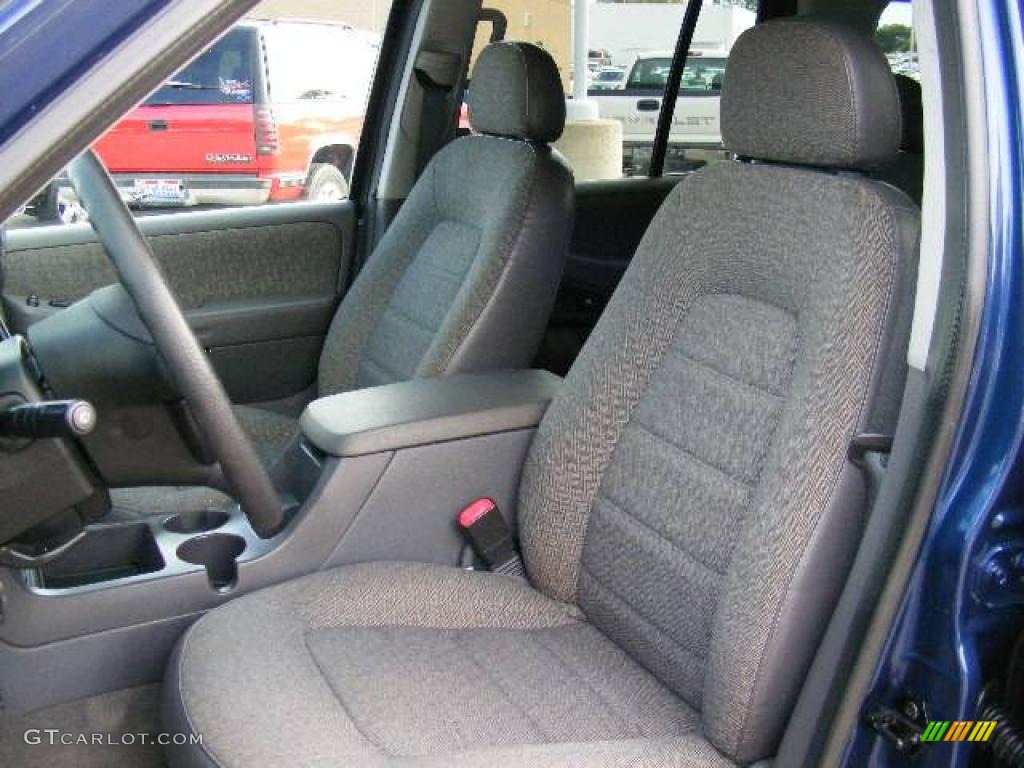 2004 Explorer XLS - Dark Blue Pearl Metallic / Graphite photo #9