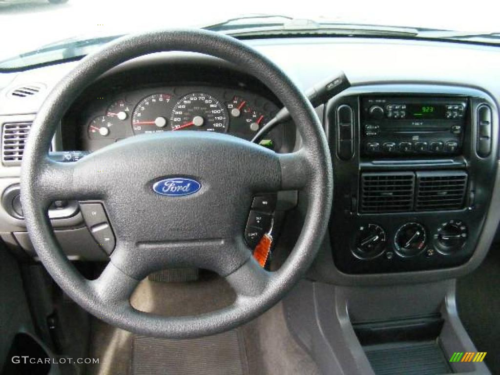 2004 Explorer XLS - Dark Blue Pearl Metallic / Graphite photo #14
