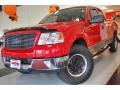 2004 Bright Red Ford F150 XLT SuperCab  photo #1