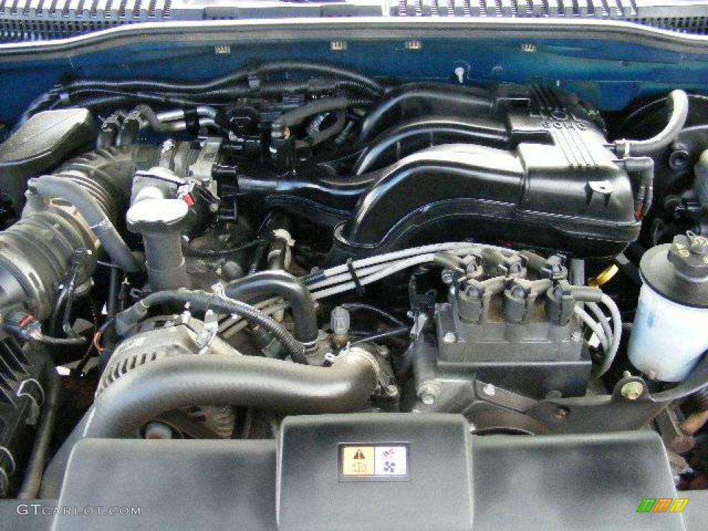 2004 Explorer XLS - Dark Blue Pearl Metallic / Graphite photo #24