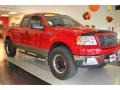 2004 Bright Red Ford F150 XLT SuperCab  photo #9