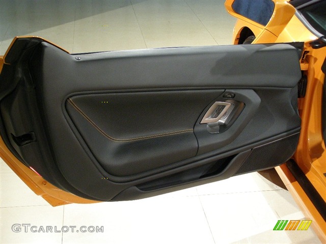 2008 Gallardo Spyder E-Gear - Pearl Orange / Black photo #11