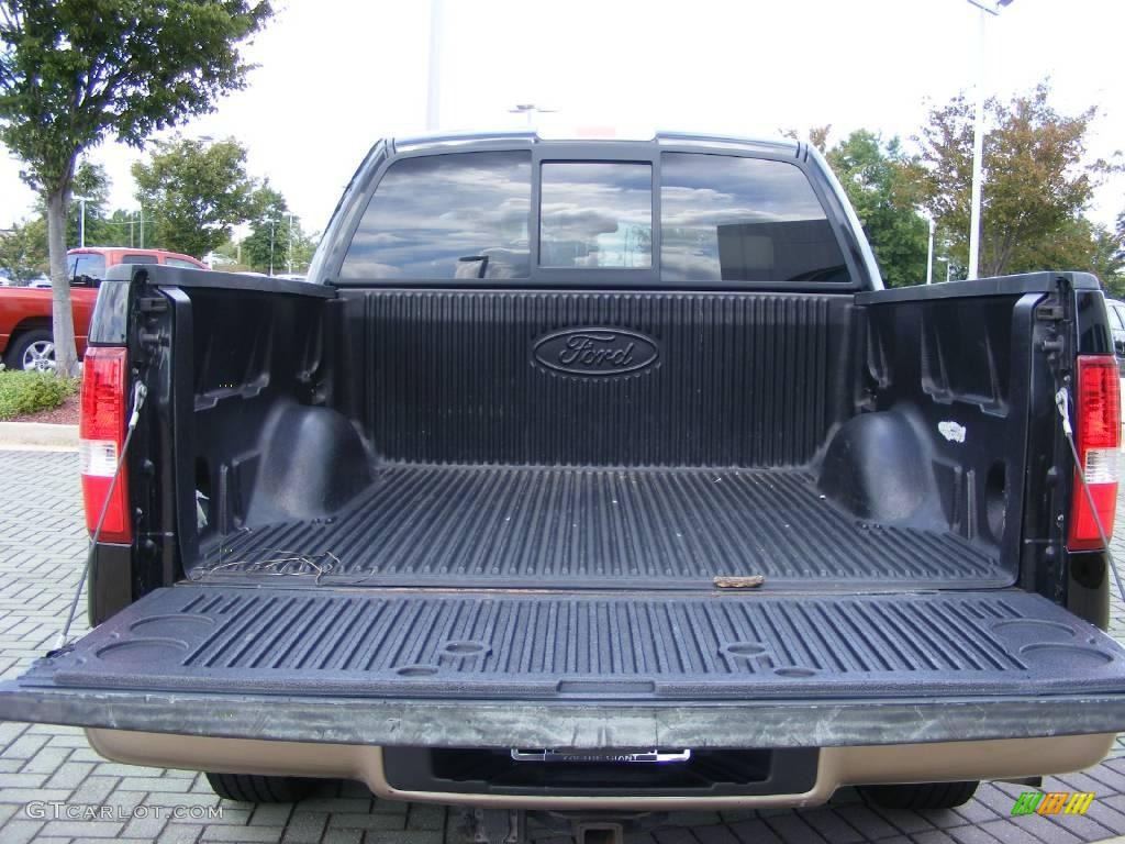 2004 F150 Lariat SuperCrew - Black / Tan photo #17