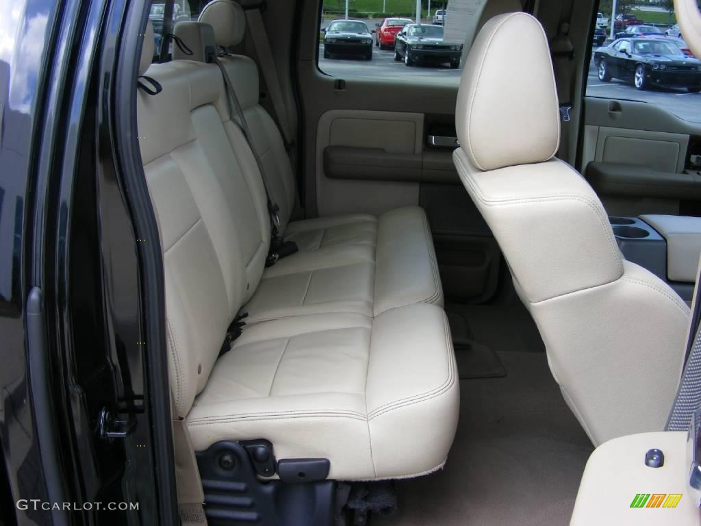 2004 F150 Lariat SuperCrew - Black / Tan photo #18