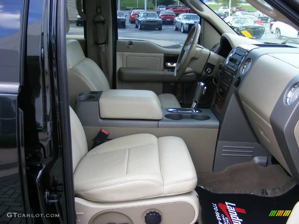 2004 F150 Lariat SuperCrew - Black / Tan photo #20