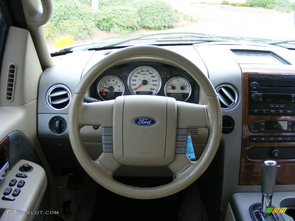 2004 F150 Lariat SuperCrew - Black / Tan photo #24