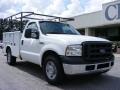 2006 Oxford White Ford F250 Super Duty XL Regular Cab Chassis Utility  photo #2