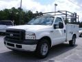 2006 Oxford White Ford F250 Super Duty XL Regular Cab Chassis Utility  photo #4