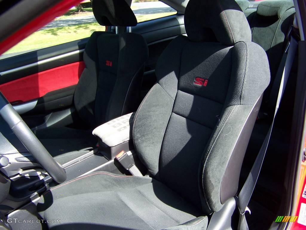 2008 Civic Si Coupe - Rallye Red / Black photo #16