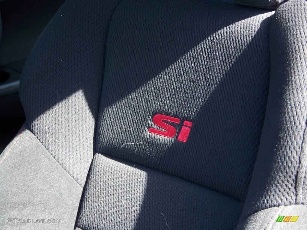 2008 Civic Si Coupe - Rallye Red / Black photo #17