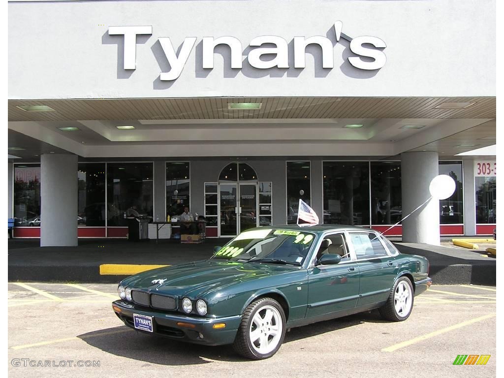 1999 XJ XJR - British Racing Green / Ivory photo #1