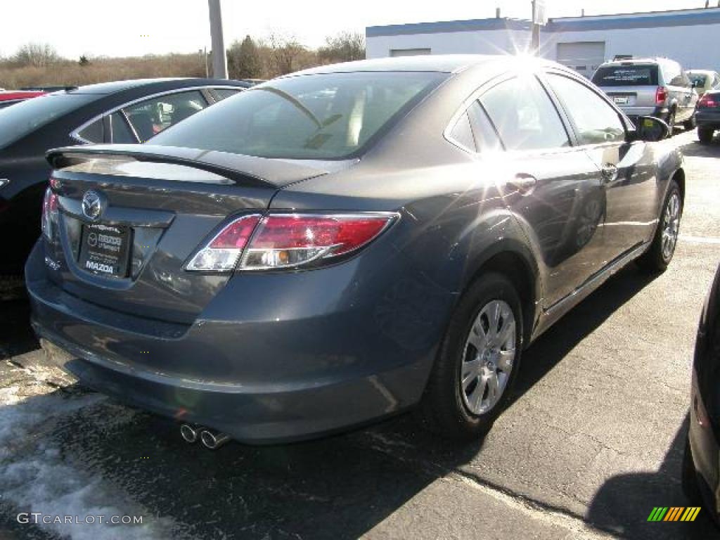2009 MAZDA6 i Sport - Comet Gray Mica / Black photo #3