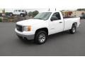 2008 Summit White GMC Sierra 1500 Regular Cab  photo #1