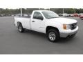 2008 Summit White GMC Sierra 1500 Regular Cab  photo #7