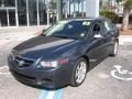 2005 Carbon Gray Pearl Acura TSX Sedan  photo #4