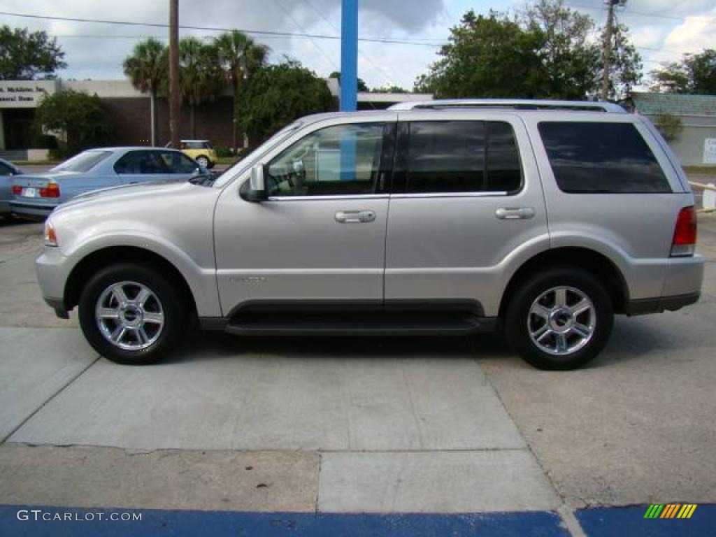 2003 Aviator Premium AWD - Silver Birch Metallic / Light Parchment photo #5