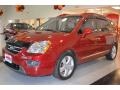 2007 Volcanic Red Kia Rondo EX V6  photo #2