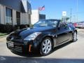 2005 Super Black Nissan 350Z Enthusiast Roadster  photo #3