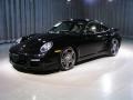 2007 Basalt Black Metallic Porsche 911 Turbo Coupe  photo #1