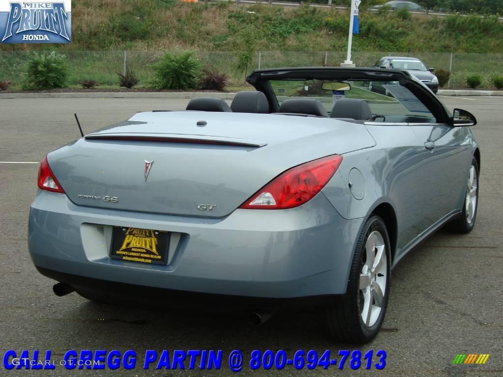2007 G6 GT Convertible - Blue Gold Crystal Metallic / Ebony photo #7