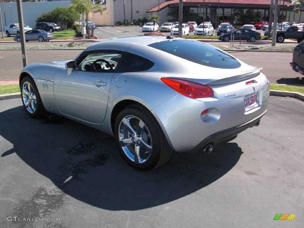 2009 Solstice GXP Coupe - Cool Silver / Ebony photo #3