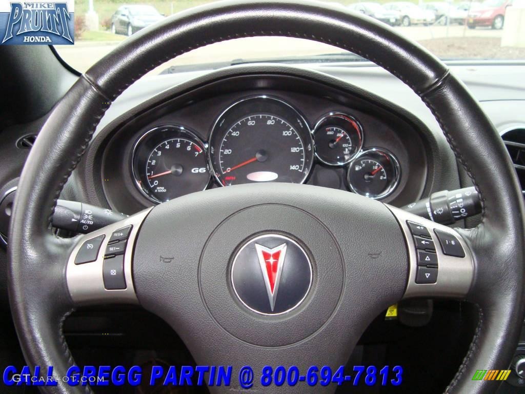 2007 G6 GT Convertible - Blue Gold Crystal Metallic / Ebony photo #19