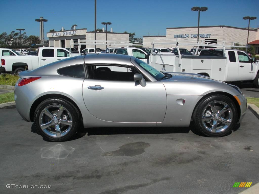 2009 Solstice GXP Coupe - Cool Silver / Ebony photo #8