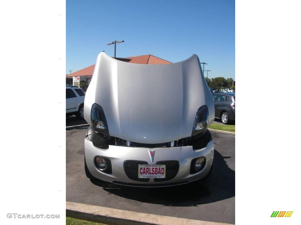 2009 Solstice GXP Coupe - Cool Silver / Ebony photo #41
