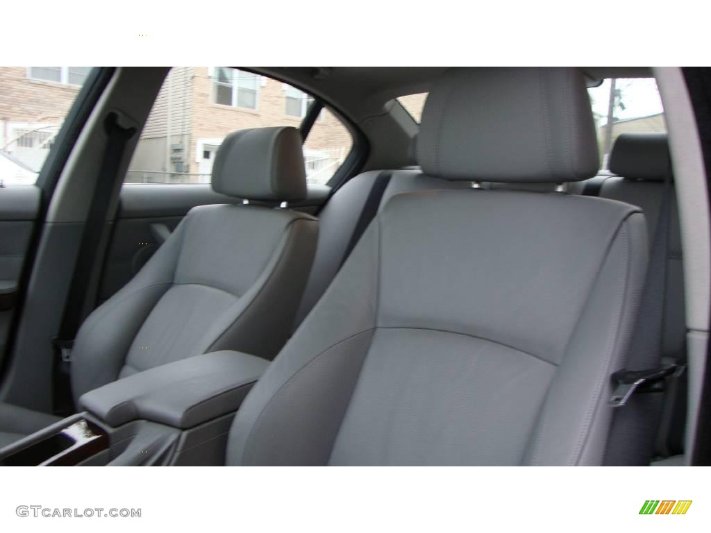 2007 3 Series 335i Sedan - Montego Blue Metallic / Grey photo #9