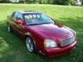 2003 Crimson Red Pearl Cadillac DeVille Sedan  photo #4