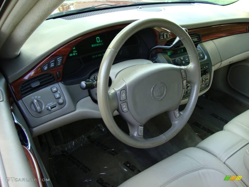 2003 DeVille Sedan - Crimson Red Pearl / Neutral Shale Beige photo #13