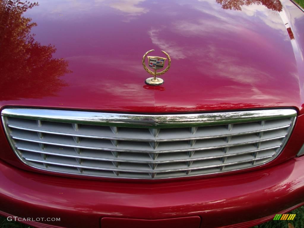 2003 DeVille Sedan - Crimson Red Pearl / Neutral Shale Beige photo #26