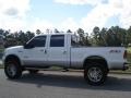 2005 Oxford White Ford F250 Super Duty Lariat Crew Cab 4x4  photo #3