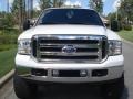 2005 Oxford White Ford F250 Super Duty Lariat Crew Cab 4x4  photo #4