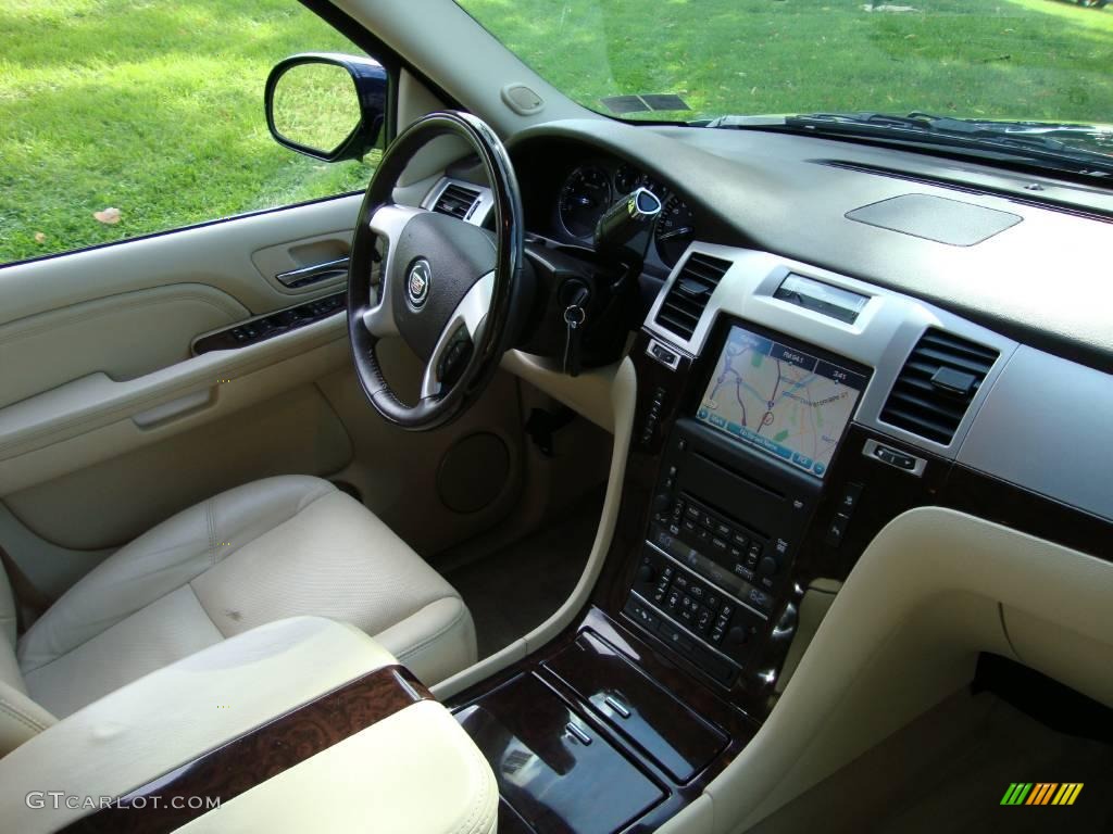 2008 Escalade AWD - Blue Chip / Cocoa/Light Cashmere photo #18