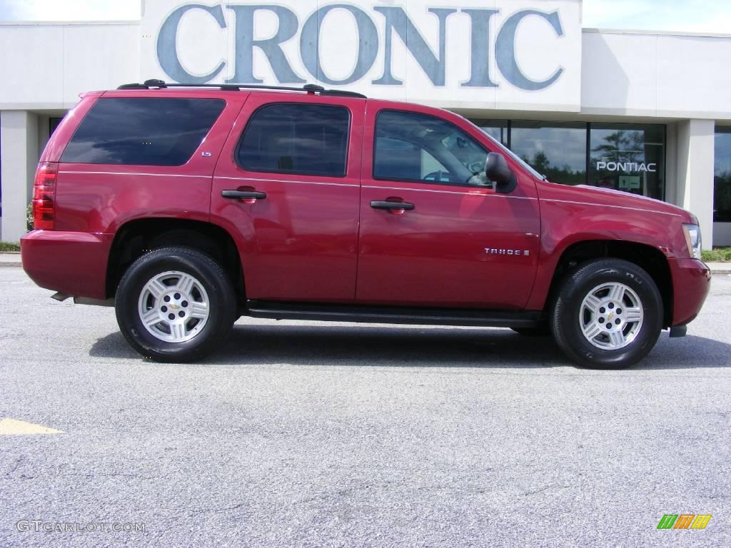 Sport Red Metallic Chevrolet Tahoe