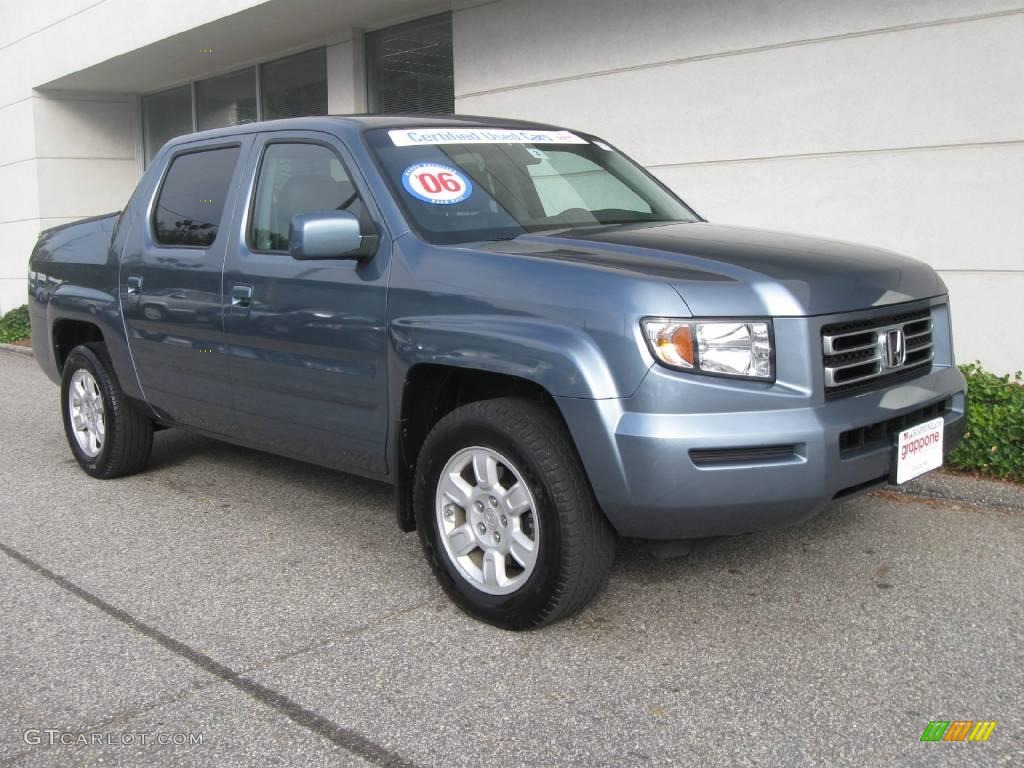 2006 Ridgeline RTS - Steel Blue Metallic / Graphite photo #1