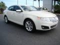 2009 White Suede Lincoln MKS Sedan  photo #2