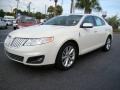 2009 White Suede Lincoln MKS Sedan  photo #4